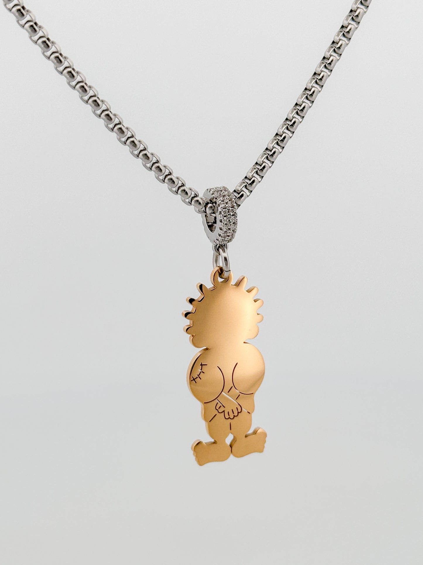 Large Handala Charm Necklace