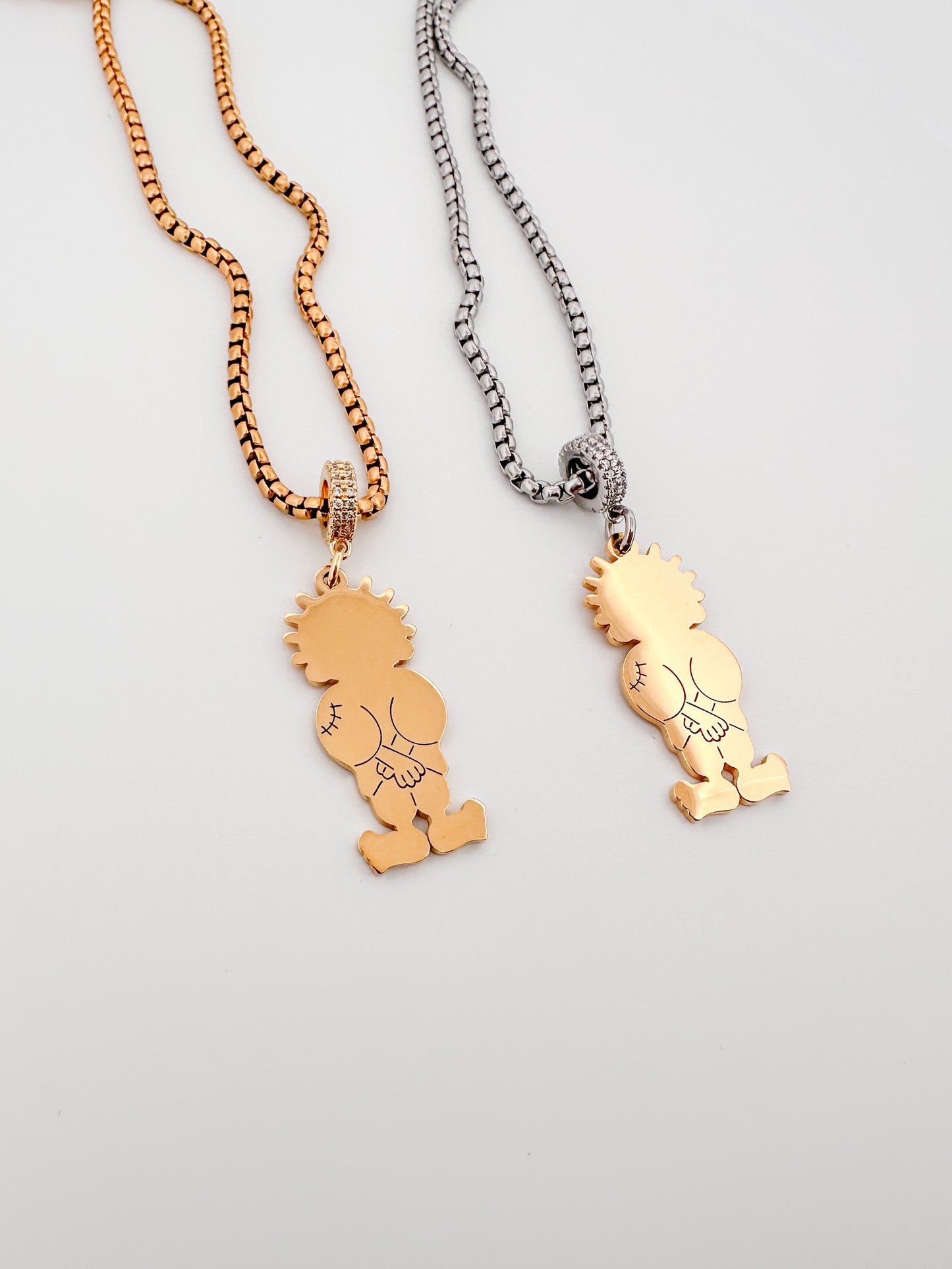 Large Handala Charm Necklace