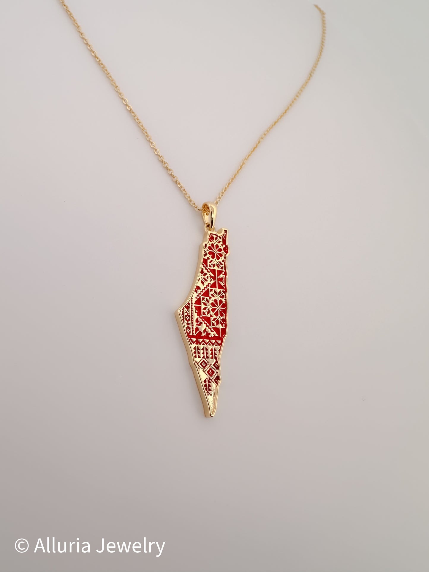 .Tatreez Palestine Necklace