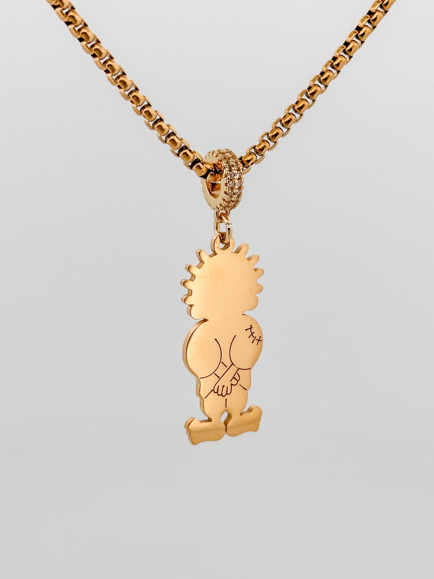 Large Handala Charm Necklace