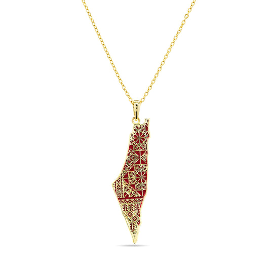 .Tatreez Palestine Necklace