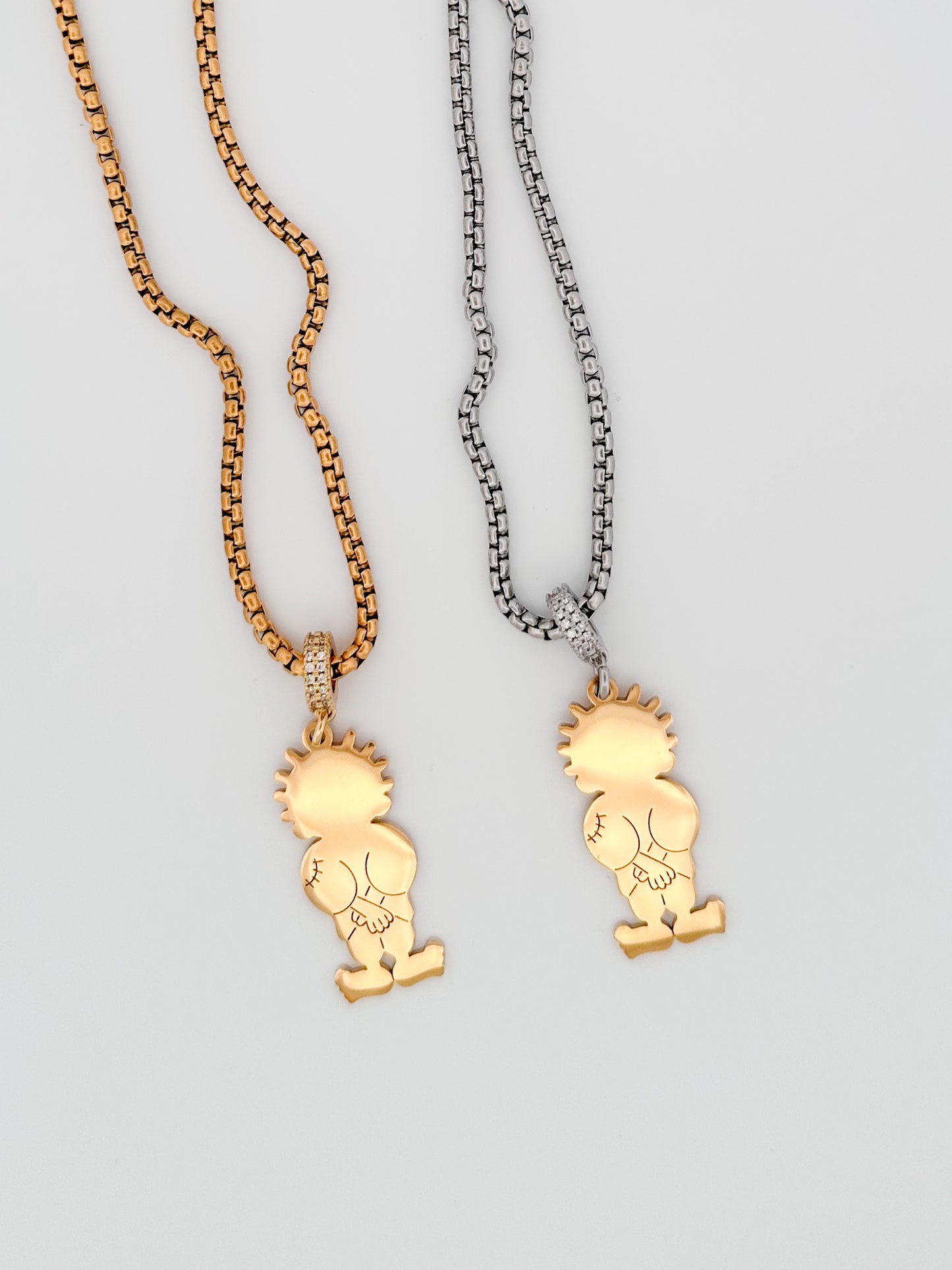 Large Handala Charm Necklace