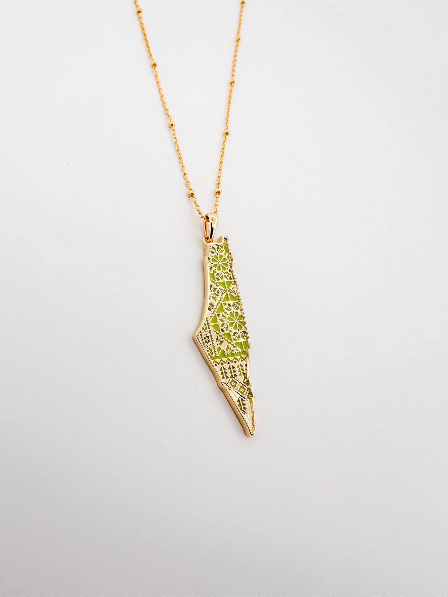 . Tatreez Palestine Necklace