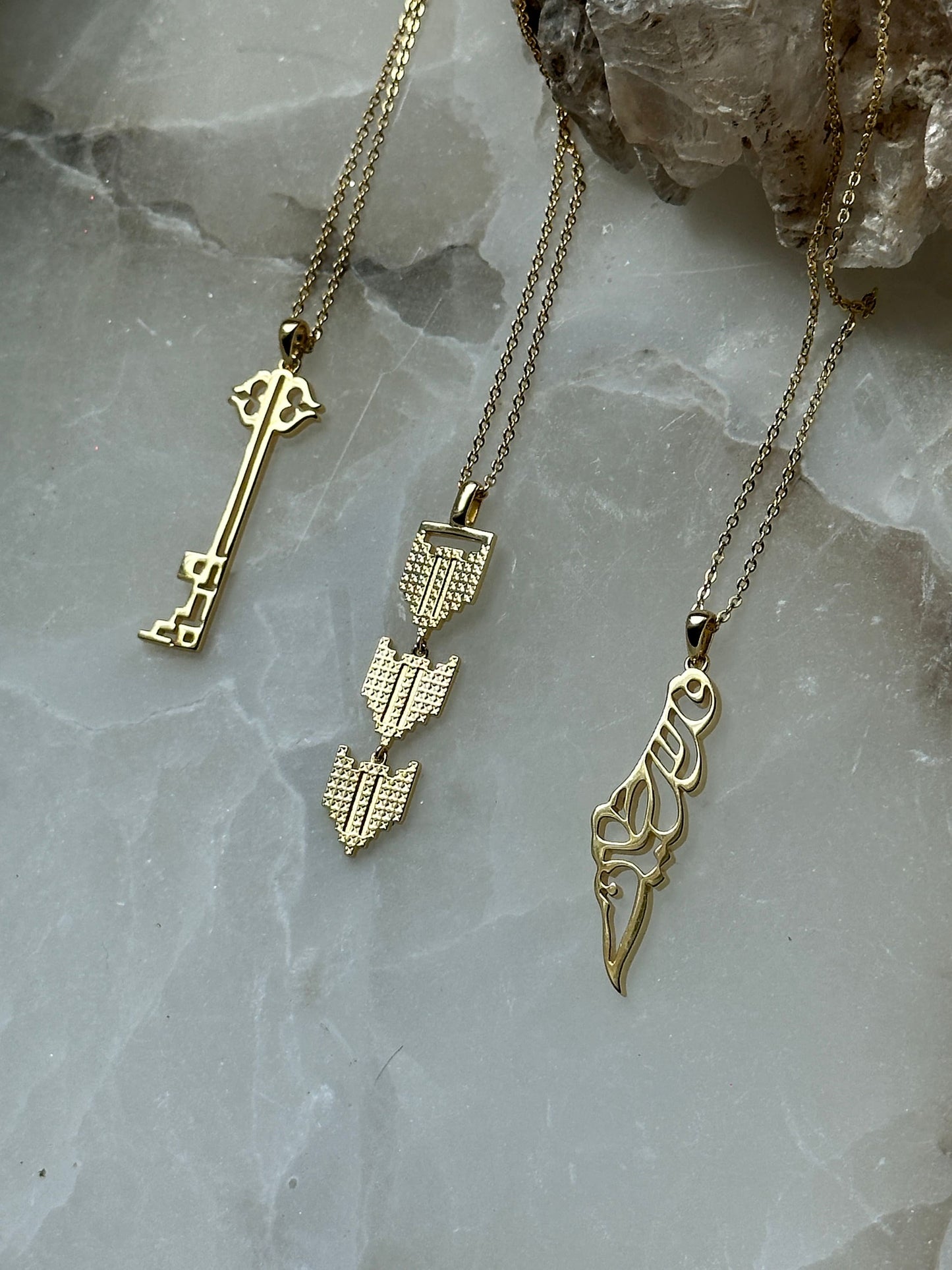 Alawda key مفتاح العودة Return Key Necklace