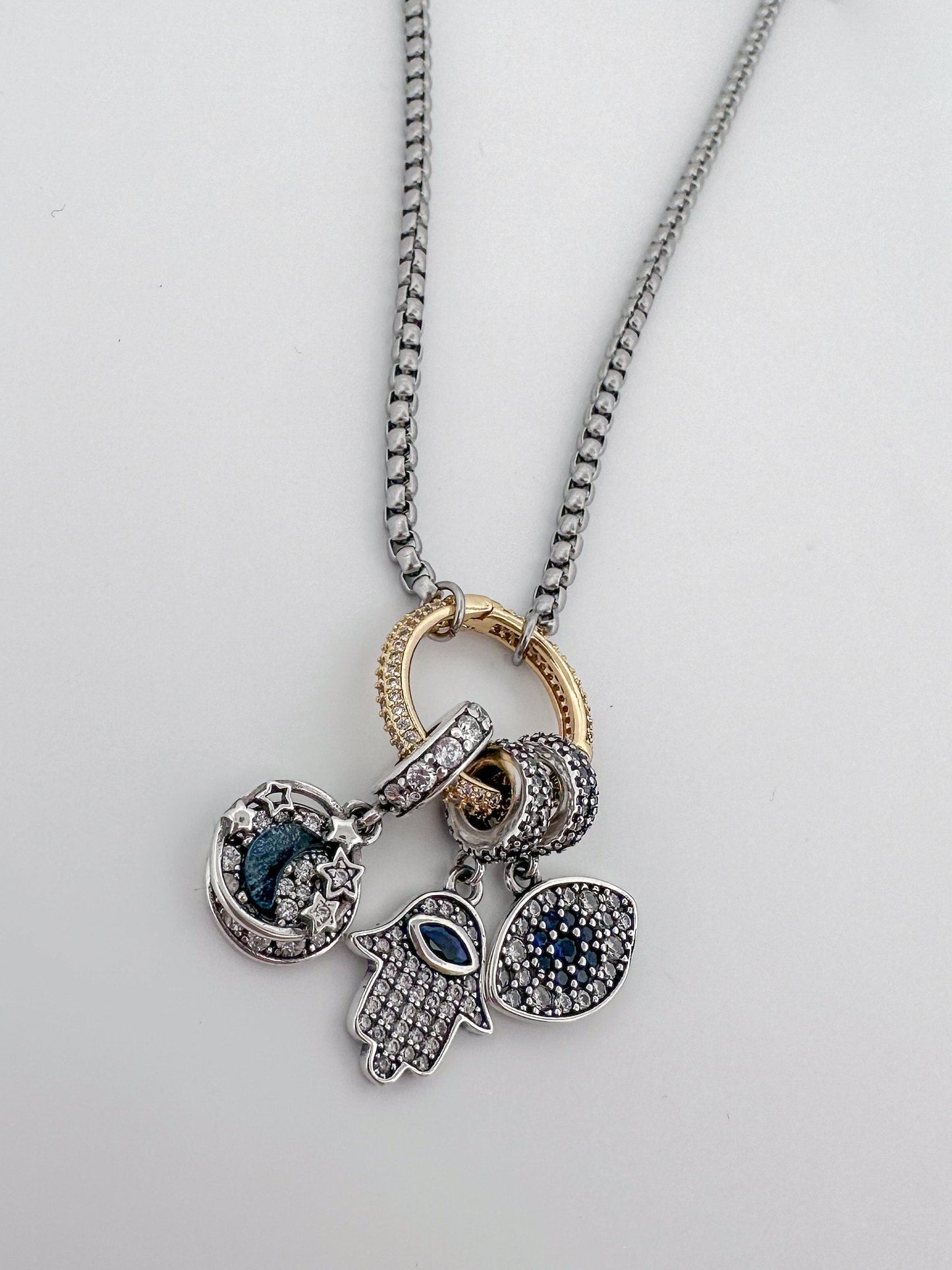 Sterling Silver Evil Eye Charm