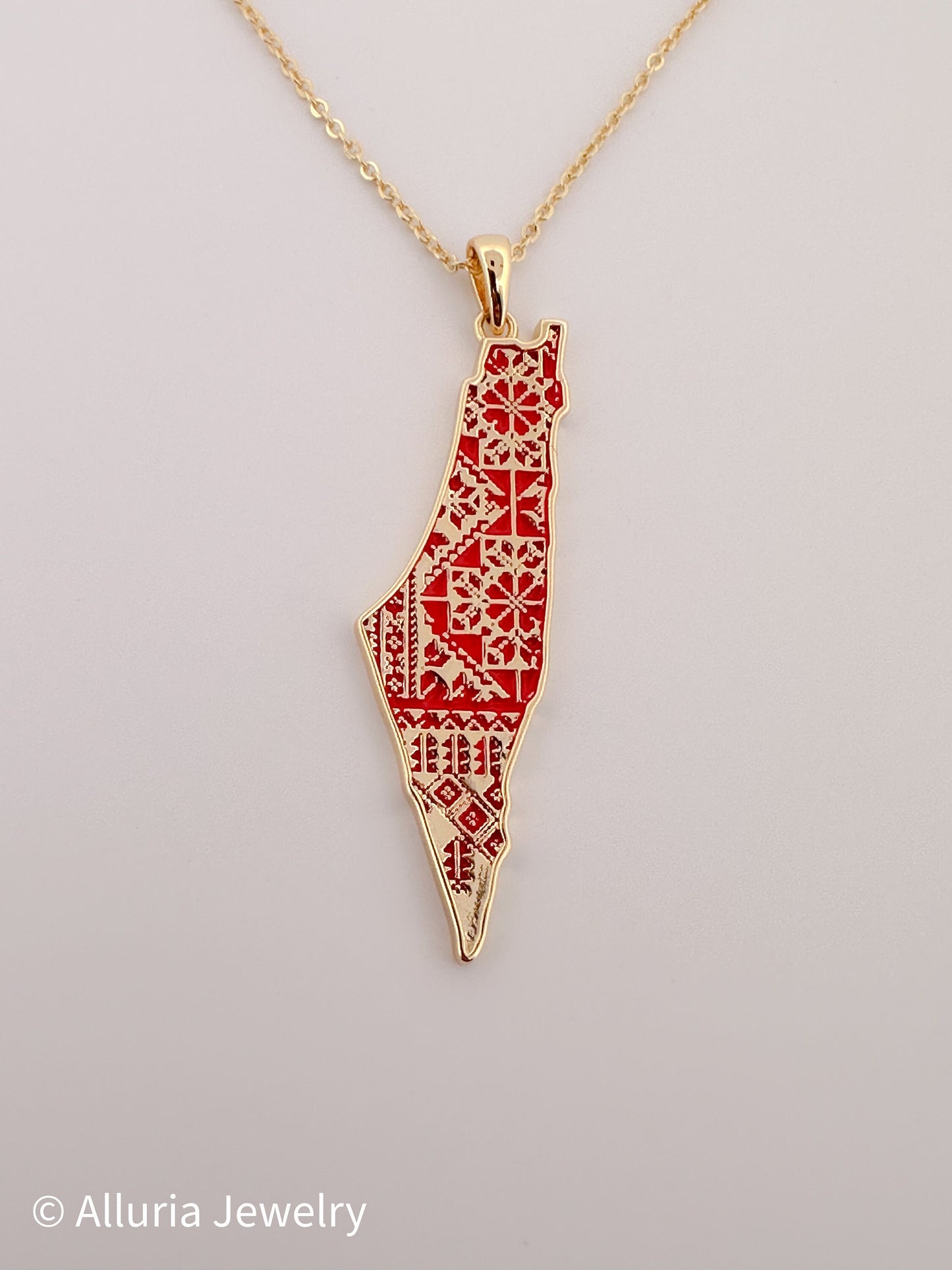 .Tatreez Palestine Necklace