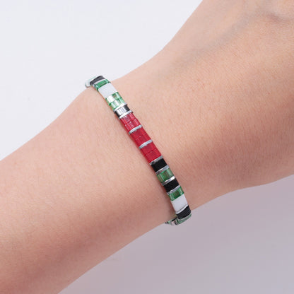 The Morse Bracelet- Free Palestine- All proceeds donated