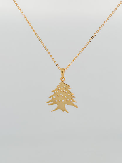 Large Cedar Tree Necklace