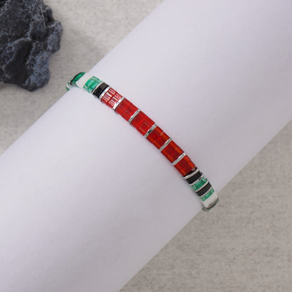 The Morse Bracelet "Free Palestine"