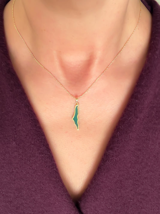 Dainty Palestine Shell Necklace