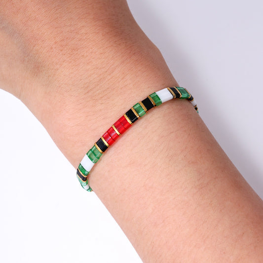 The Morse Bracelet "Free Palestine"