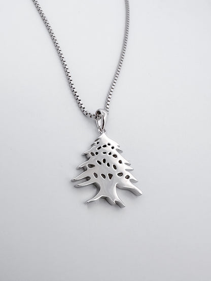 Lebanon Cedar Tree Necklace