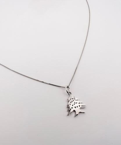 Cedar Tree Charm Necklace