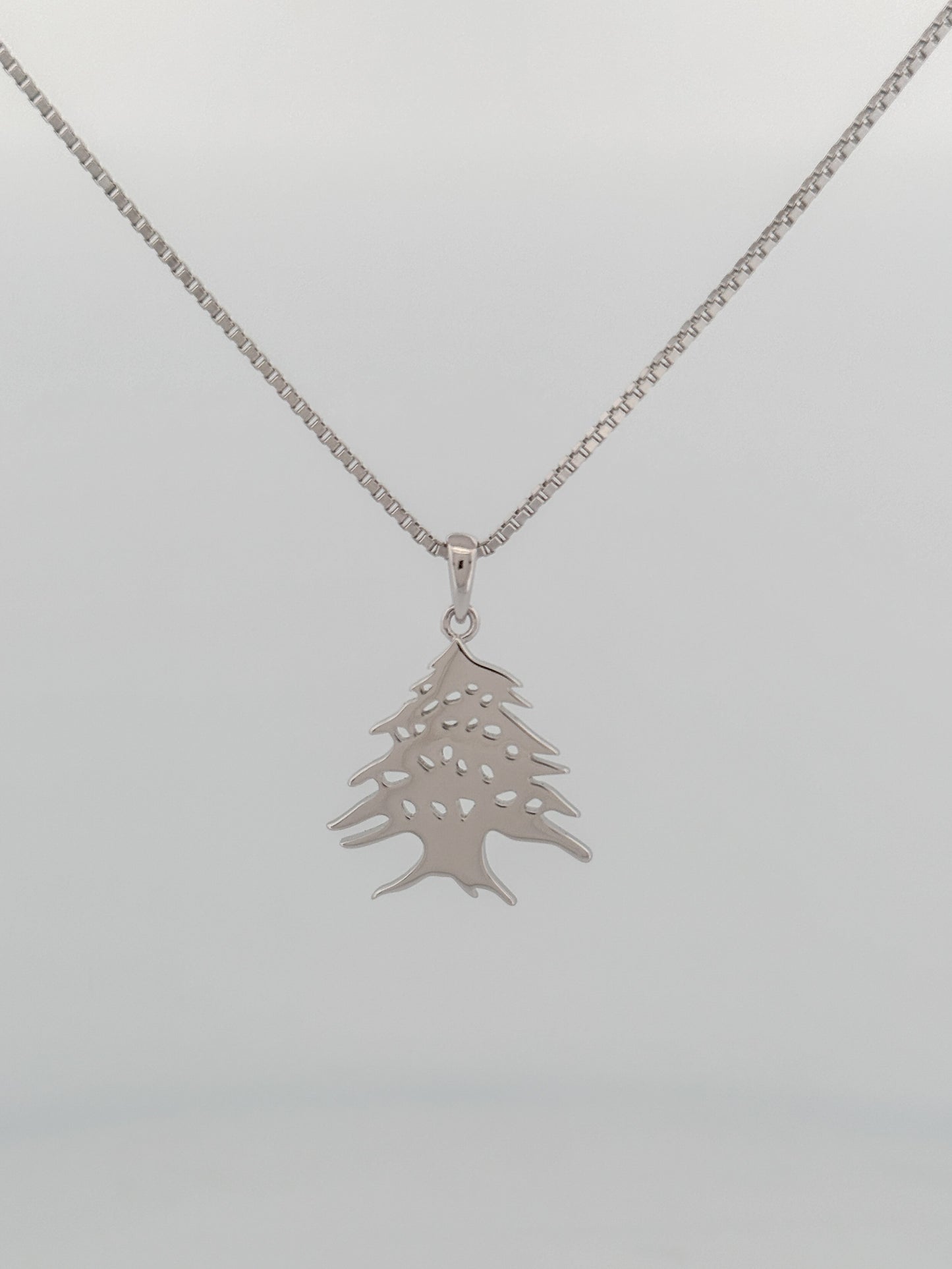 Lebanon Cedar Tree Necklace