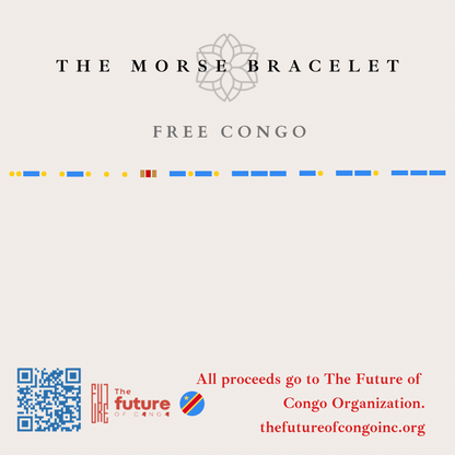 Free Congo — Morse Code Bracelet | The Morse Bracelet Collection