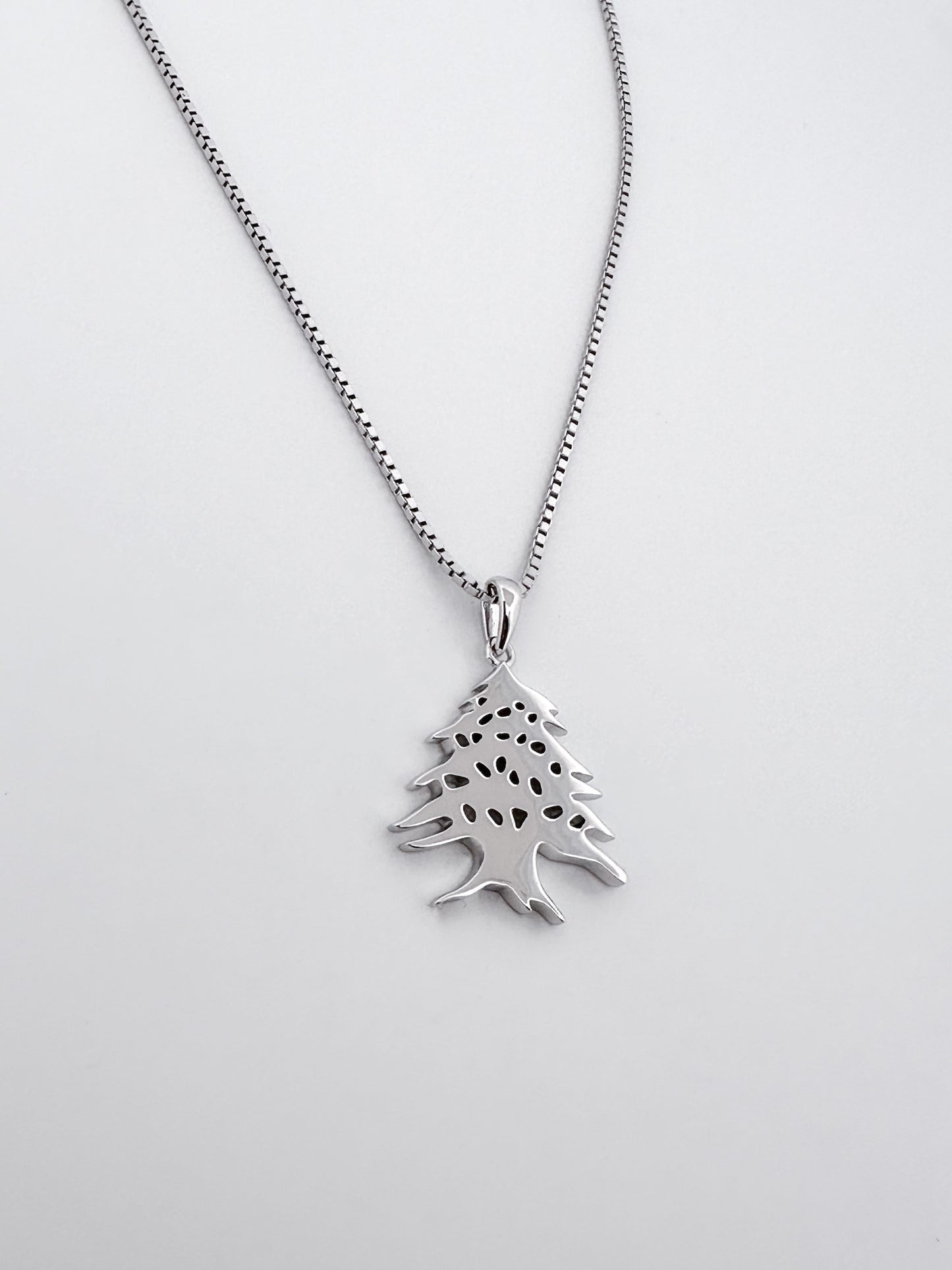 Lebanon Cedar Tree Necklace