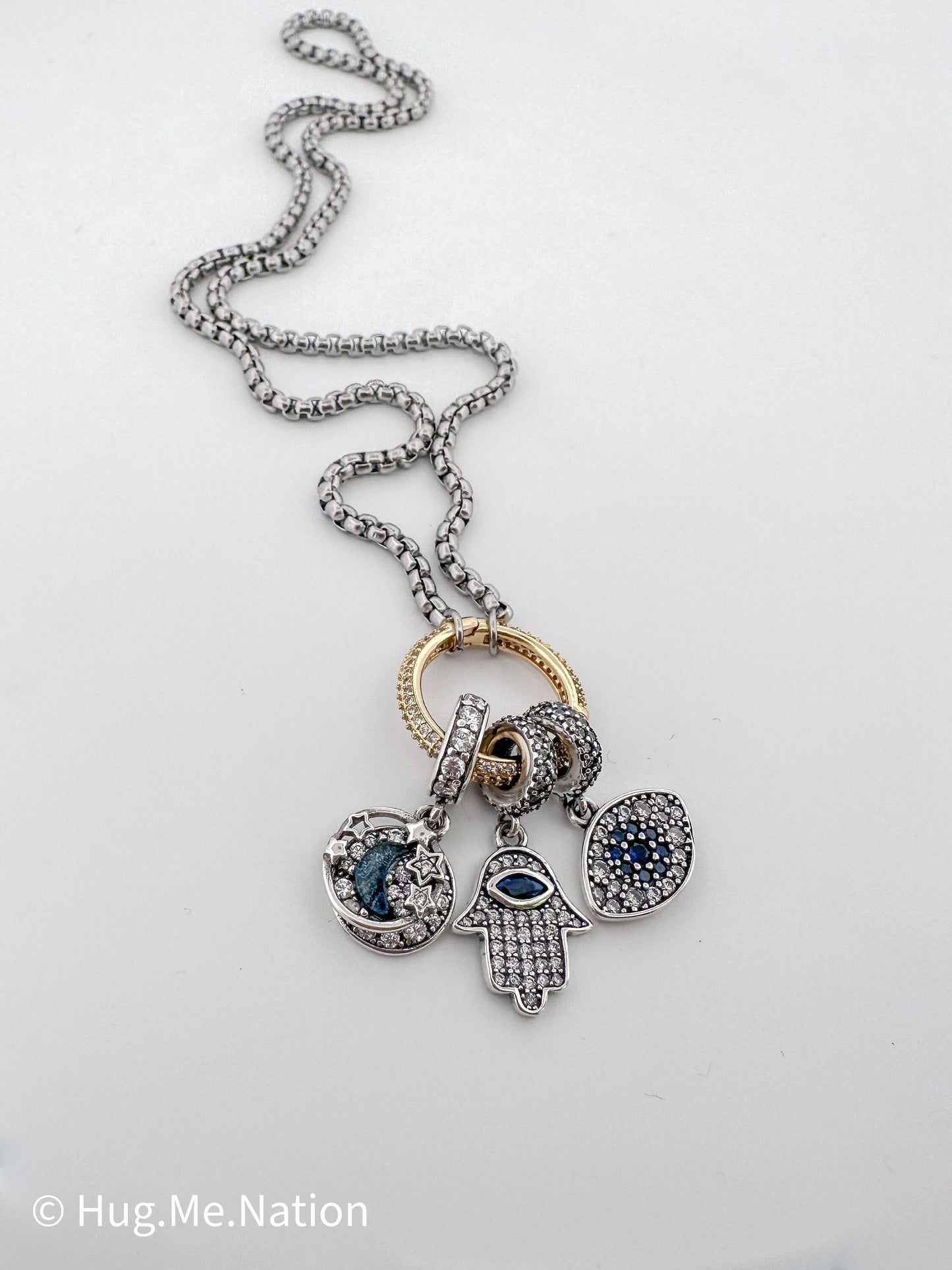 Sterling Silver Moon Charm