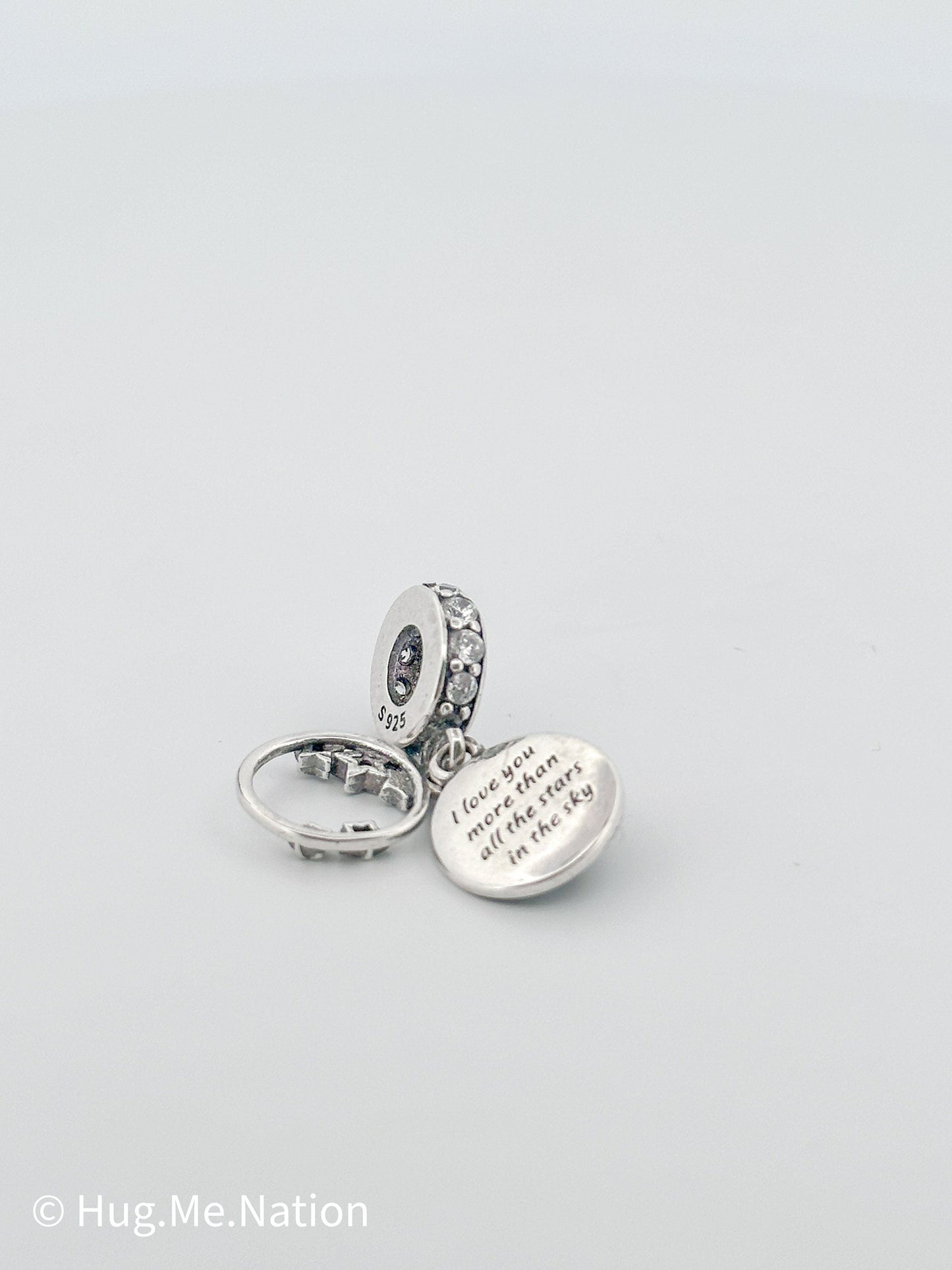 Sterling Silver Moon Charm