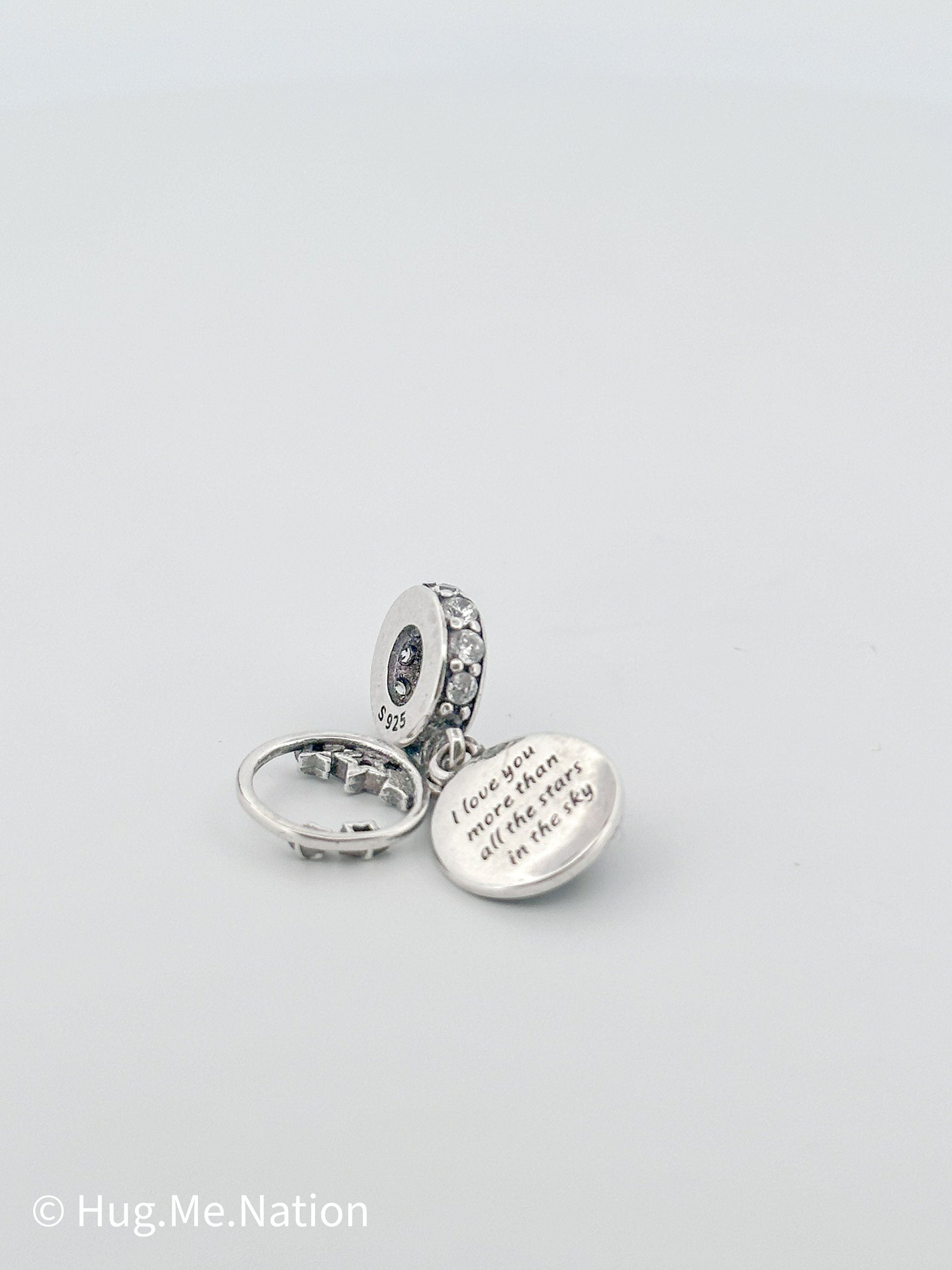 Sterling Silver Moon Charm