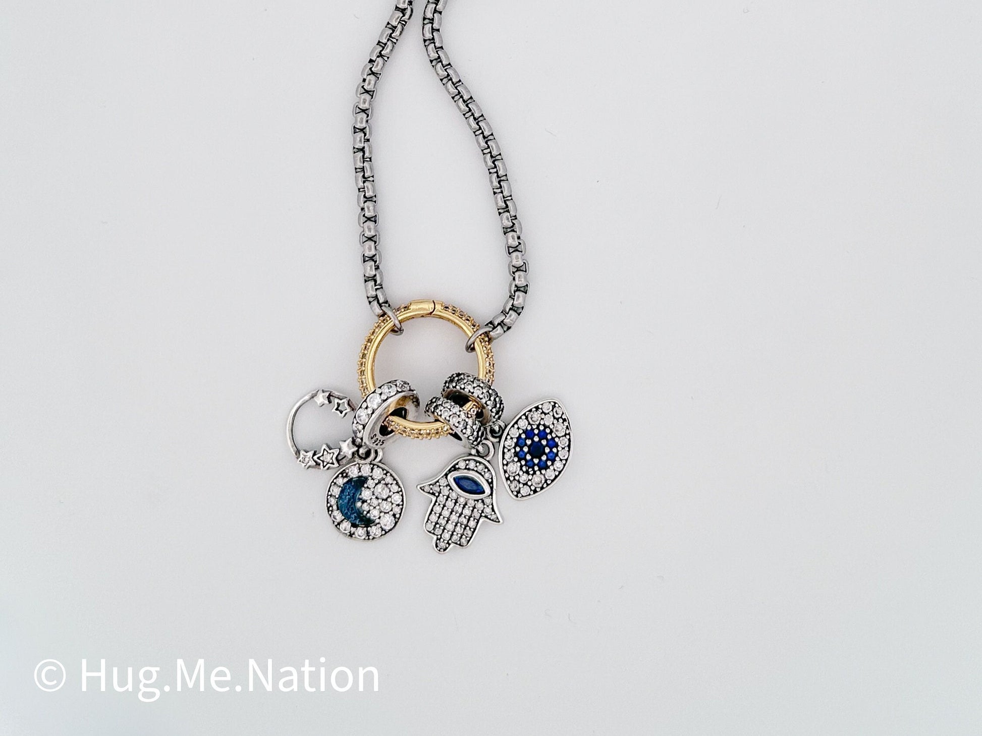 Sterling Silver Moon Charm