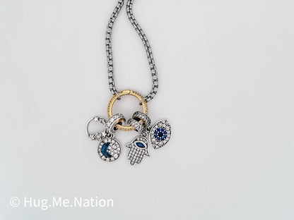 Sterling Silver Moon Charm