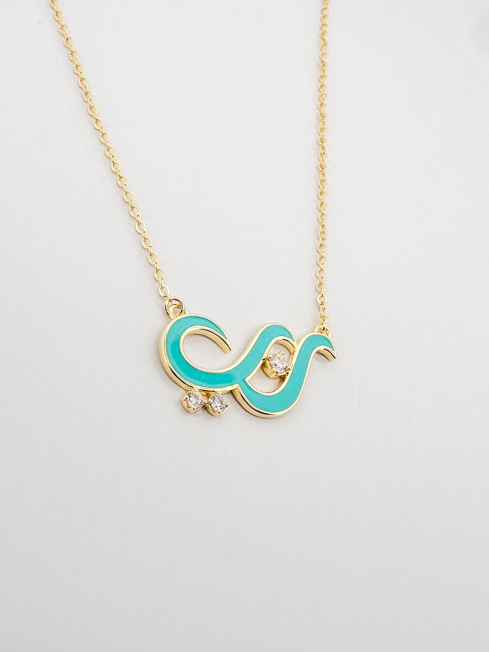 Arabic Rabbie ربي Necklace | My God Pendant, 14k Gold Plated or Rhodium, CZ Accent Jewelry