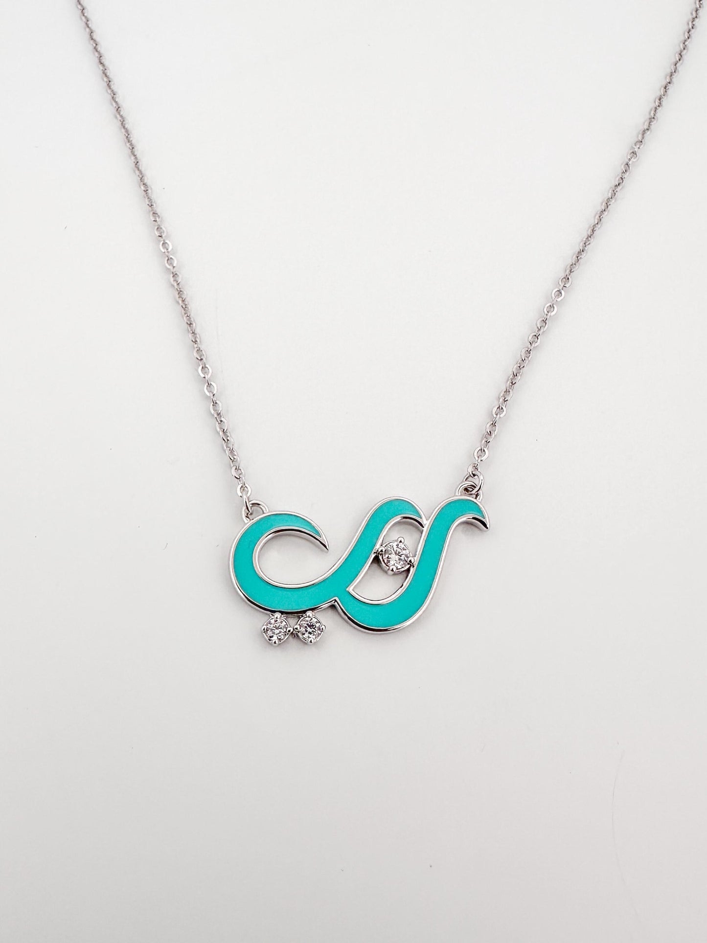 Arabic Rabbie ربي Necklace | My God Pendant, 14k Gold Plated or Rhodium, CZ Accent Jewelry