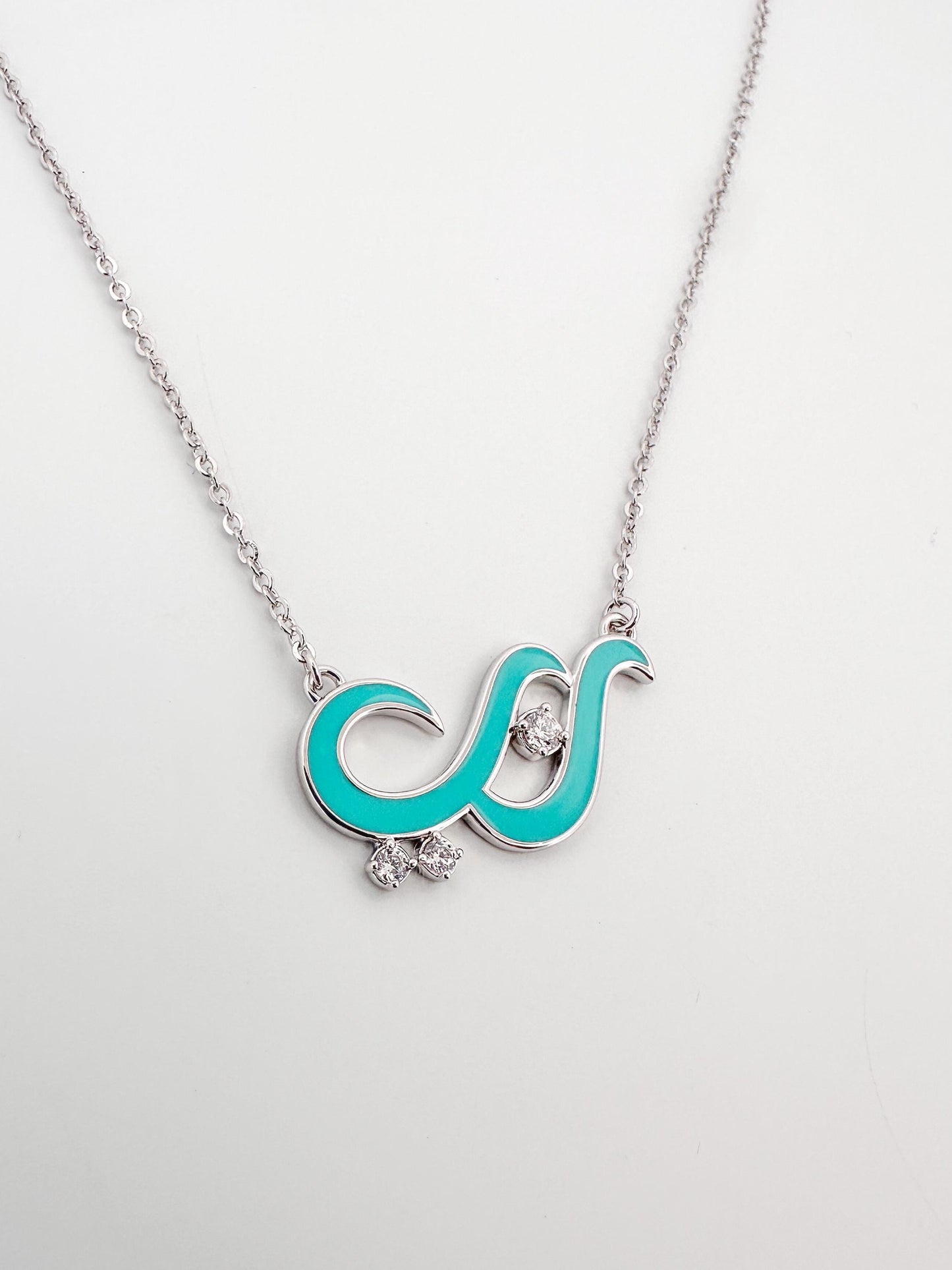 Arabic Rabbie ربي Necklace | My God Pendant, 14k Gold Plated or Rhodium, CZ Accent Jewelry