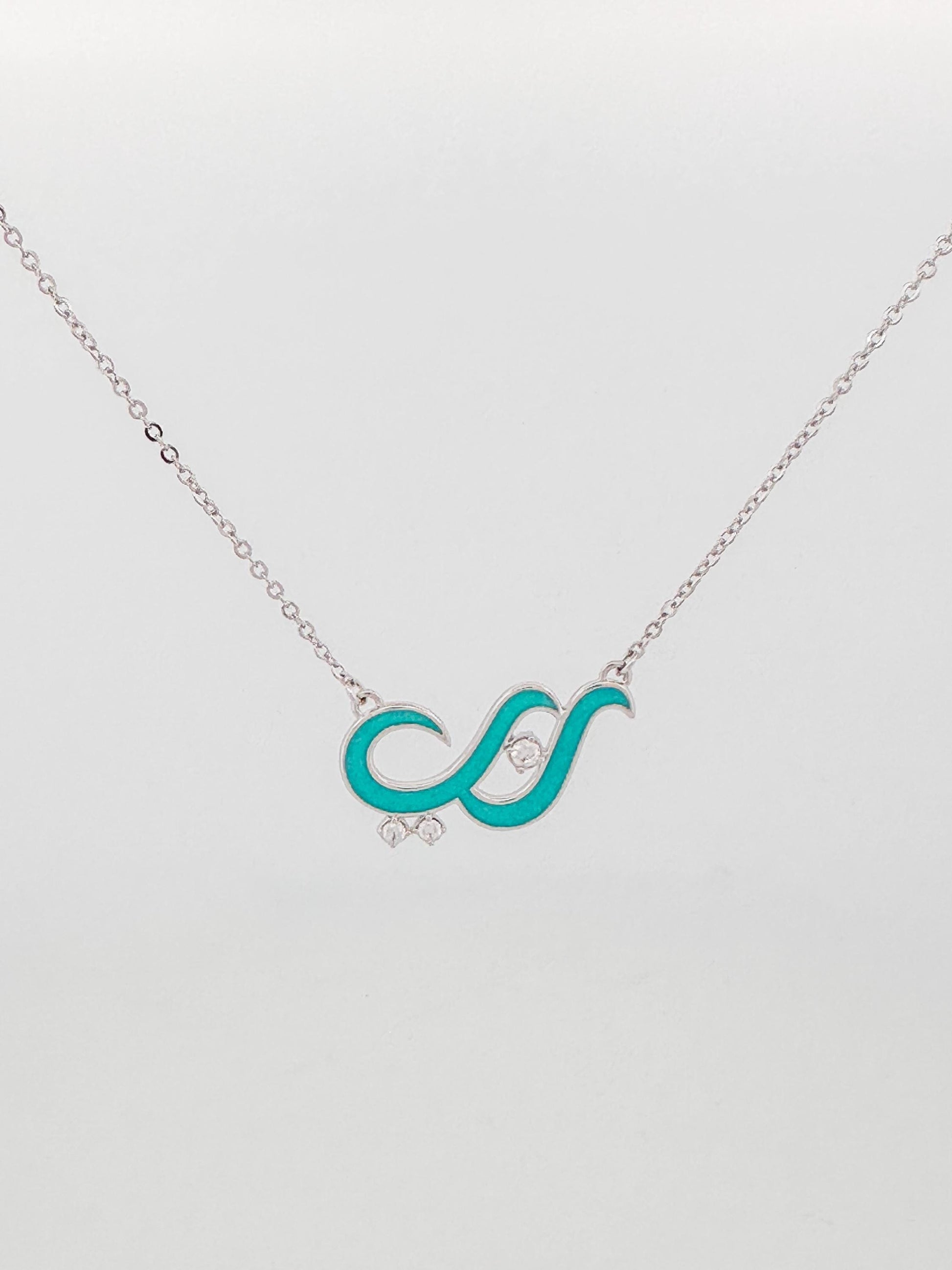 Arabic Rabbie ربي Necklace | My God Pendant, 14k Gold Plated or Rhodium, CZ Accent Jewelry